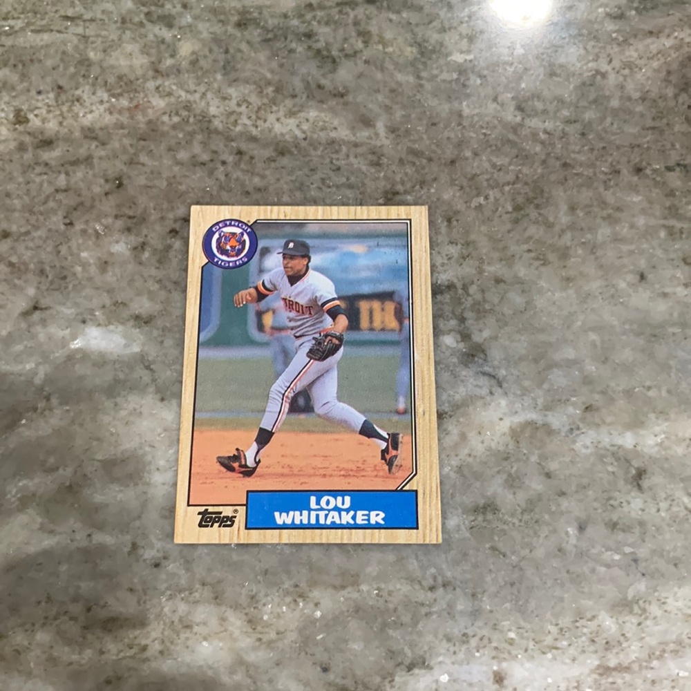 Lou Whittaker topps trading card